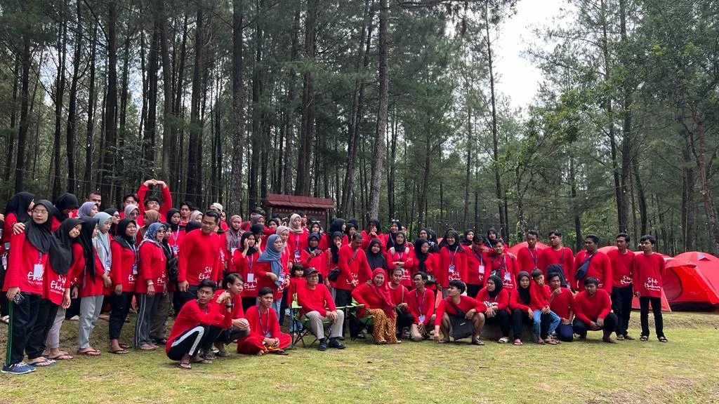 Mahasiswa Umsida Studi Eksekursi 2023, Camping dan Outbound Seru di Kalisawah Adventure Banyuwangi