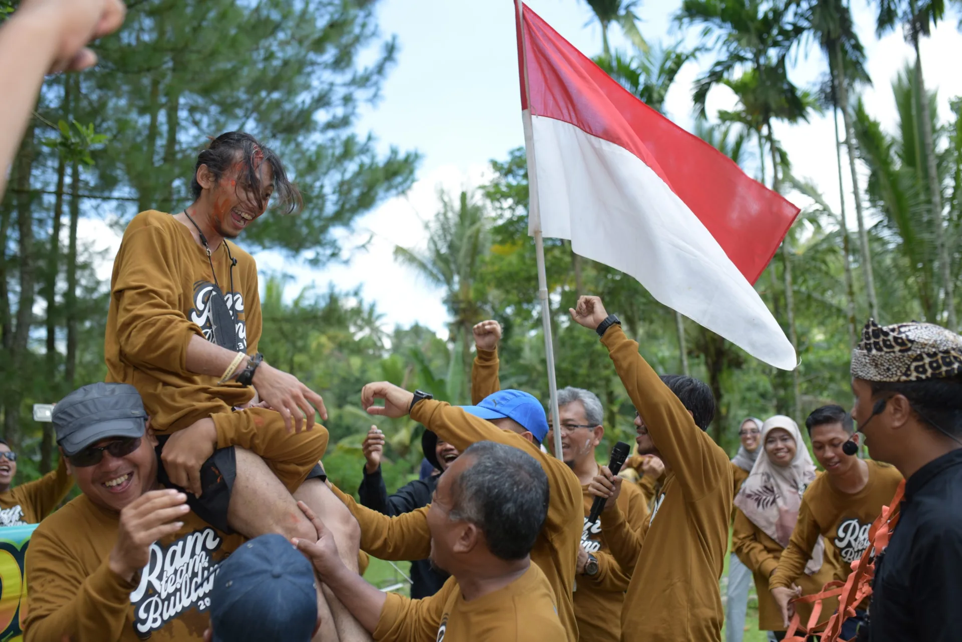Pertamina Cepu Rafting dan Outbound di Kalisawah Adventure