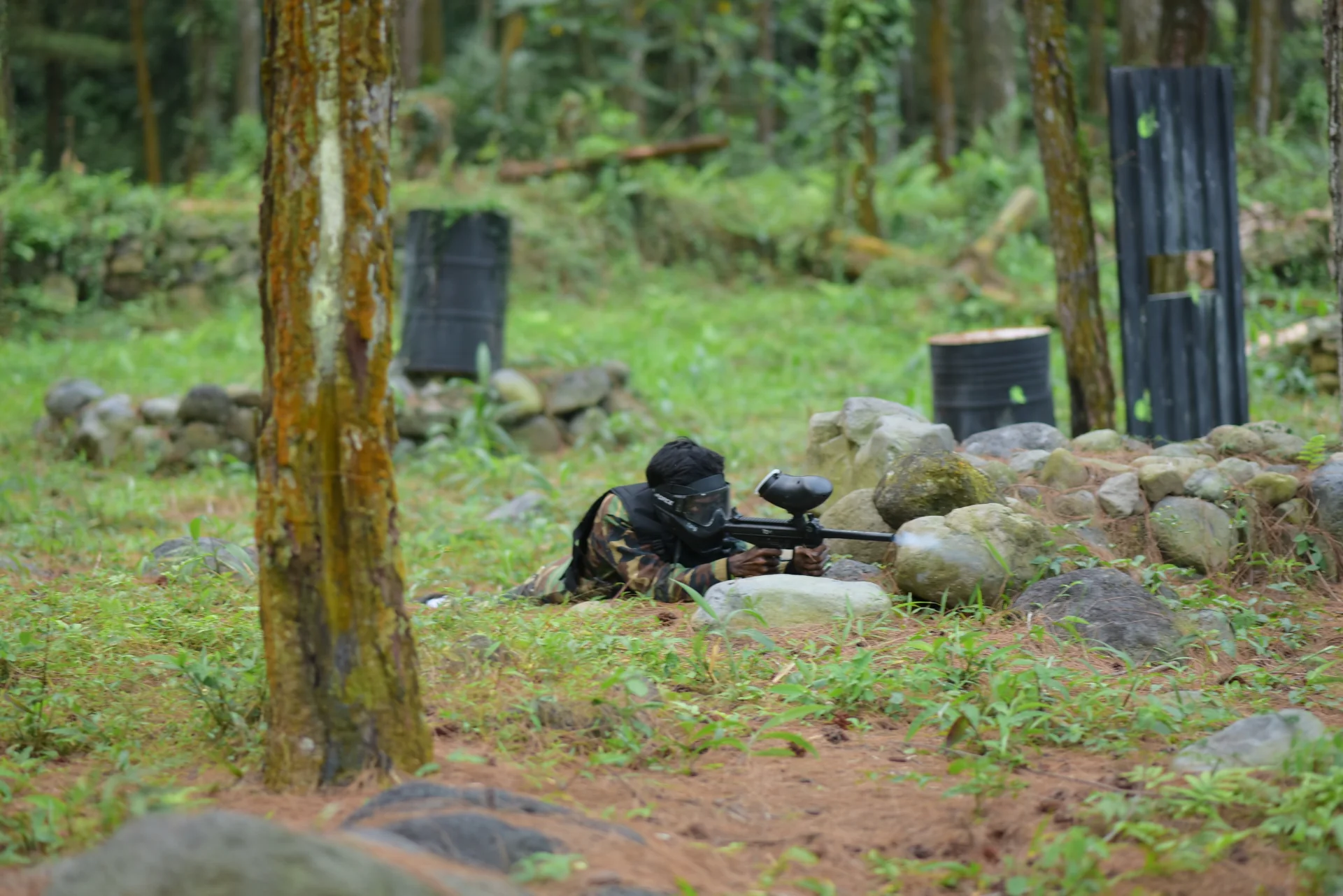 Paintball Kalisawah 5 Banyuwangi di Kalisawah Adventure Banyuwangi