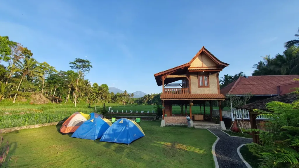 Peserta mengikuti Villa Kalisawah di Kalisawah Adventure Banyuwangi
