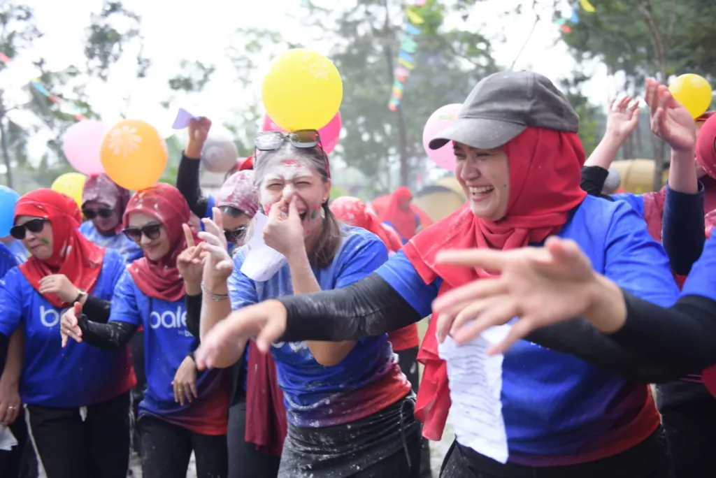 Kegiatan employee gathering Banyuwangi di Kalisawah Adventure