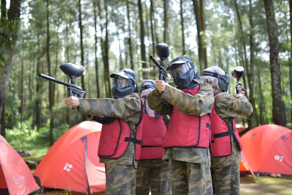 paintball kalisawah adventure, paintball banyuwangi, parintball songgon