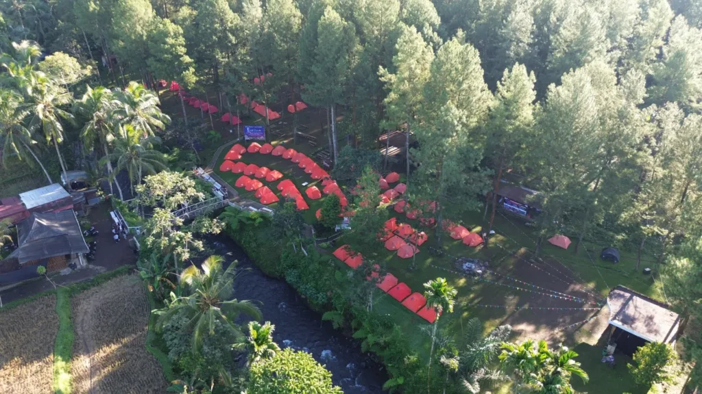 Seru Camp untuk camping Songgon di Kalisawah Adventure